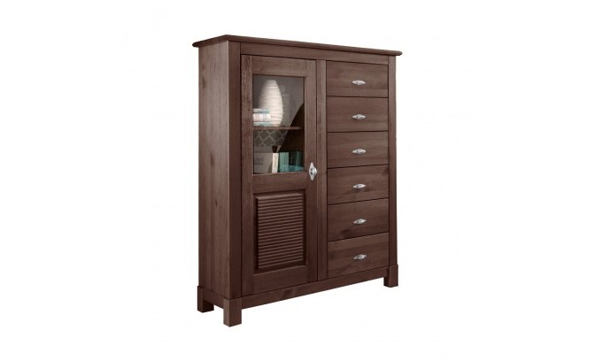 Комод 16 Рауна из массива сосны (терра)